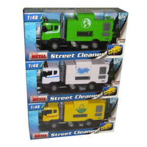 Mac Toys Team 1:48 pojazd czyszczący 3ass