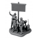 Zvezda Wargames (WWII) figurky 6133 - German HQ (1:72)