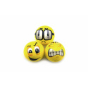 Teddies Schaumstoffball Smiley 6cm