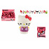Teddies Figurka Hello Kitty i przyjaciele 3D guma mix rodzajów w woreczku 24 szt. w pudełku