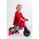 Funny Wheels Teddies Laufrad FUNNY WHEELS Rider Sport rosa 2in1, Sitzhöhe 28/30cm, Tragfähigkeit 25kg, 18m+ in der Box