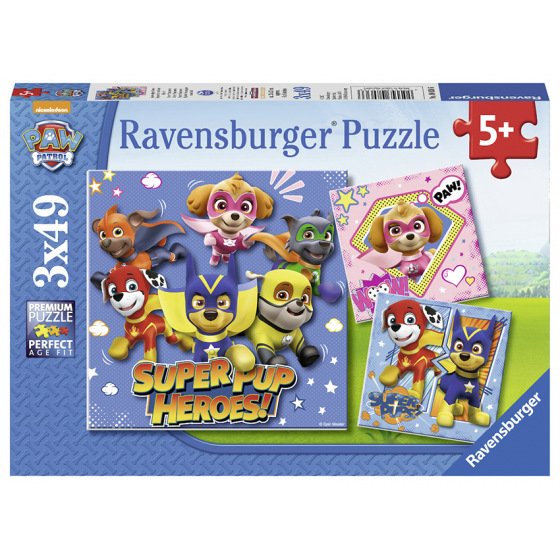 Ravensburger Paw Patrol 3x49 elementów