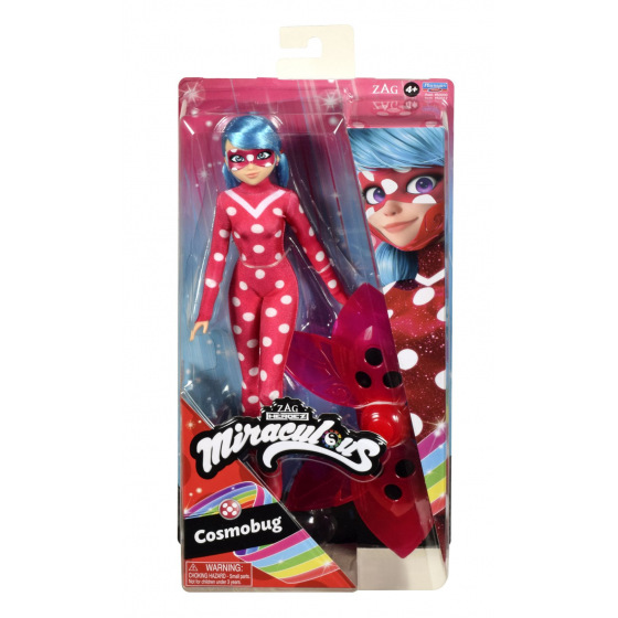 ORBICO Miraculous: Ladybug und Cat Noir, Puppe Cosmobug 26 cm