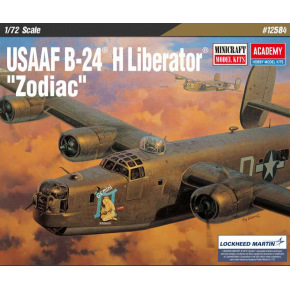 Academy Modellbausatz Flugzeug 12584 - USAAF B-24H Liberator "Zodiac" (1:72)