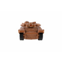 Teddies Panzer RC 2 Stück 25cm Panzerkampf + wiederaufladbares Pack 27MHZ und 40MHz mit Sound und Licht in Box 50x20x23cm