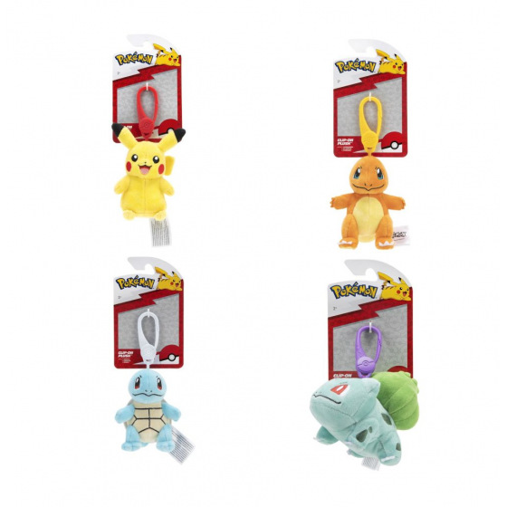 ORBICO POKÉMON - Plyš Clip (Clip-On Plush Assortment)
