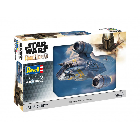 Revell Plastic ModelKit Star Wars 06781 - The Mandalorian: The Razor Crest (1:72)