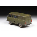 Zvezda Modellbausatz Militär 3644 - UAZ 3909 Russischer Militärvan (1:35)