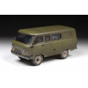 Zvezda Modellbausatz Militär 3644 - UAZ 3909 Russischer Militärvan (1:35)