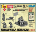 Zvezda Wargames (WWII) figurky 6198 - German Infantry (Winter Uniform) (1:72)