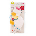 NICI MFN Plüsch Gans Gilli schlafend zum Aufhängen mit Spieluhr, 20cm