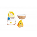 Hape Wobble Wonder – Kuřátko skládací hračka