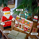 LEGO Iconic 40812 Ozdobní sněhuláci