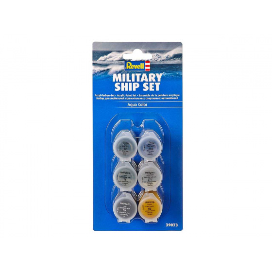 Revell Farbenset Aqua Color 39073 - Military Ship Set