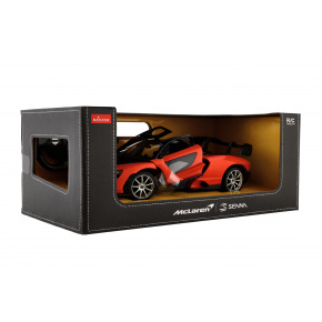Teddies Pilot Auto RC McLaren, pomarańczowy, plastikowy, 32 cm, 2,4 GHz. sterowanie na baterie w pudełku o wymiarach 43x18x22cm