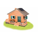 Směr Teifoc Baukasten Mühle - Solarantrieb 380 Stück in der Box 44x33x11cm