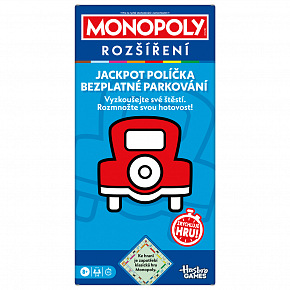 HASBRO - gaming HASBRO - MONOPOLY ROZŠÍŘENÍ JACKPOT, bezplatné parkování CZ verze