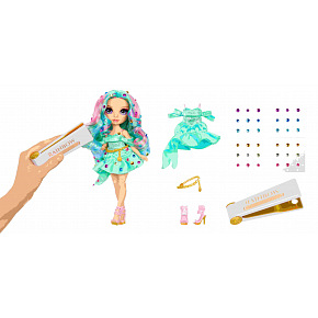 MGA Rainbow High Be Dazzling Fashion panenka - Celine Turquoise (Teal)