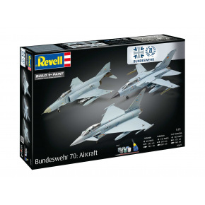 Revell Gift-Set letadla 05627 - 70 Years Bundeswehr: Aircraft (1:72)