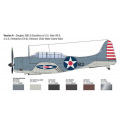 Italeri Model Kit letadlo 2841 - USN SBD-3 DAUNTLESS (1:48)