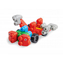 Hape Stavebnice PolyM 128 ks