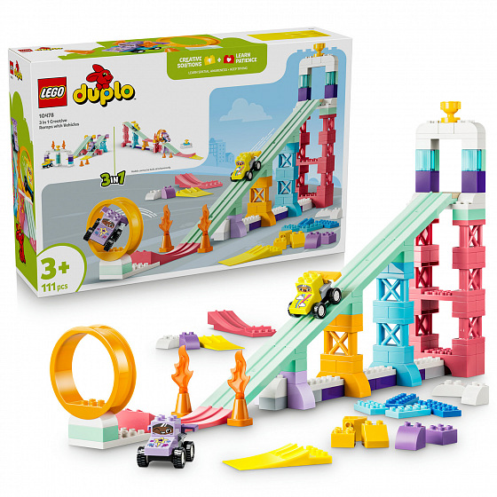 LEGO Duplo 10478 Kreative Rampen mit Autos 3 in 1