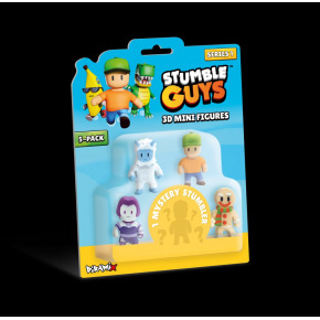ORBICO Stumble Guys 3D mini figures series 2 - blister 5 pcs