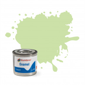 Humbrol Enamel Paint AA0036 - No 36 Pastel Green - Matt - 14ml