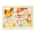 Woody Puzzle auf dem Brett