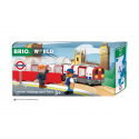 Brio London Underground na bateriach