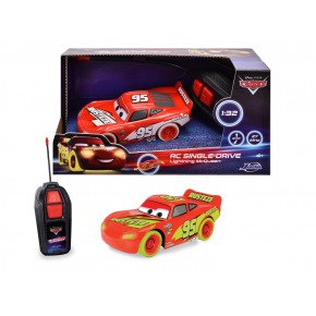 Dickie RC Cars Lightning McQueen Single Drive Glow Racers 1:32, 1kan