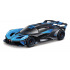 Bburago - RACE, Bugatti Bolide v dekorativním boxu, černá metalíza-modrá, 1:43
