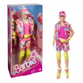 Mattel Barbie KEN VE FILMOVÉM OBLEČKU NA KOLEČKOVÝCH BRUSLÍCH