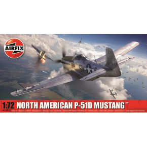 Airfix Classic Kit letadlo A01004B - North American P-51D Mustang (1:72)