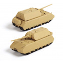 Zvezda Model Kit czołg 5073 - Pz.KPFW.VII "Maus" (Snap Fit)(1:72)