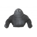 Teddies Gorila antistresová naťahovacia plnená pieskom 400 g silikón 12cm 4 farby 8ks v boxe
