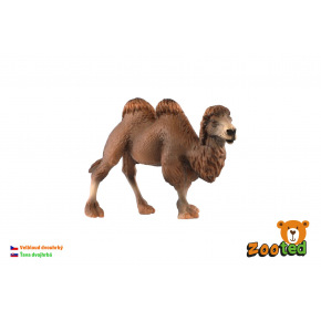 Velbloud dvouhrbý zooted plast 12cm 