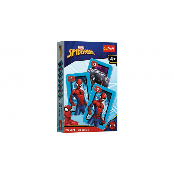 Trefl Černý Petr Spiderman společenská hra - karty v krabičce 6x9cm 
