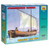 Zvezda Model Kit loď 9033 - Medieval Life Boat (1:72)