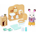 Sylvanian Families 5015 Nábytok "chocolate" králikov - brat a umyváreň