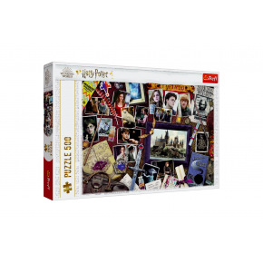 Trefl Puzzle Harry Potter / Rokfortskej spomienky 500 dielikov 48x34cm v krabici 40x27x4cm