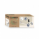 GLOBBER Hulajnoga JUNIOR FOLDABLE LIGHTS ECOLOGIC, kokos