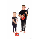 Teddies E-Gitarre ROCK STAR aus Kunststoff 58cm mit Sound und Licht, batteriebetrieben, in Schachtel 24x62x5,5cm