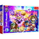 Trefl Puzzle Lernen Sie die mächtigen Welpen der Paw Patrol kennen 100 Teile 41x27,5cm in der Schachtel. 29x19cm