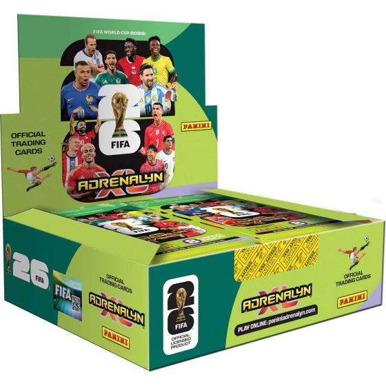 Panini FIFA WORLD CUP 2026 - ADRENALYN - karty - BOX (24 ks)