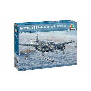 Italeri Model Kit letadlo 1489 - Junkers Ju 88 A-17 Torpedo Bomber (1:72)