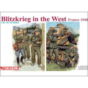 Dragon Model Kit figurky 6347 - BLITZKRIEG IN THE WEST (FRANCE 1940) (1:35)