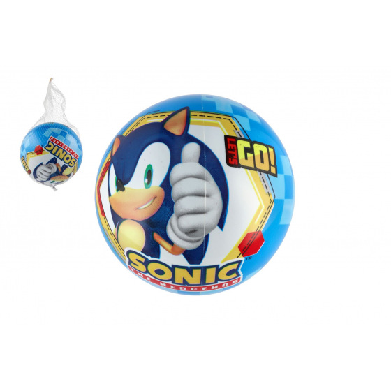 Teddies Ball Igel Sonic aufgeblasen 23cm im Netz
