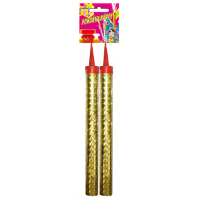 Rappa Fontäne Party Gold 50 Sek 15 cm 2 Stk