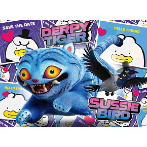 Ravensburger K-pop: Lovkyně démonů: Derpy a Sussie 100 dílků